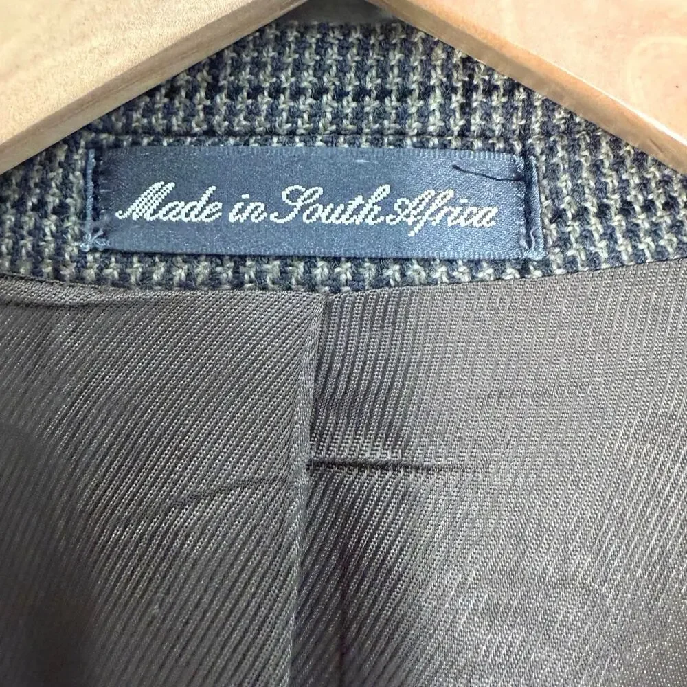 Vintage Oscar De La Renta men’s sports coat wool cashmere size 44 short